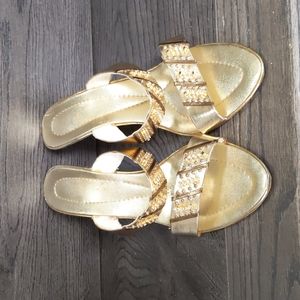 3/$25 - Gold High Heels